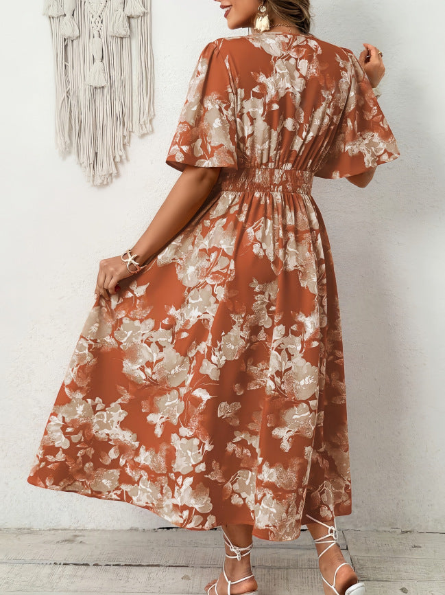 Summer European And American-style Midi Dress by Ricaloux