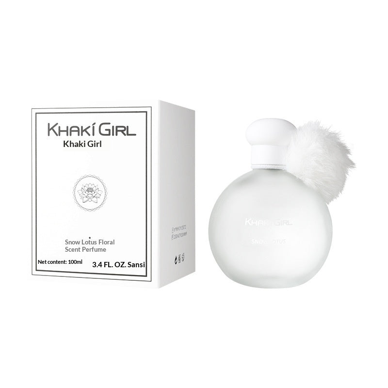 Khaki Girl Snow Lotus Perfume For Women Long-Lasting Fragrance by Ricaloux