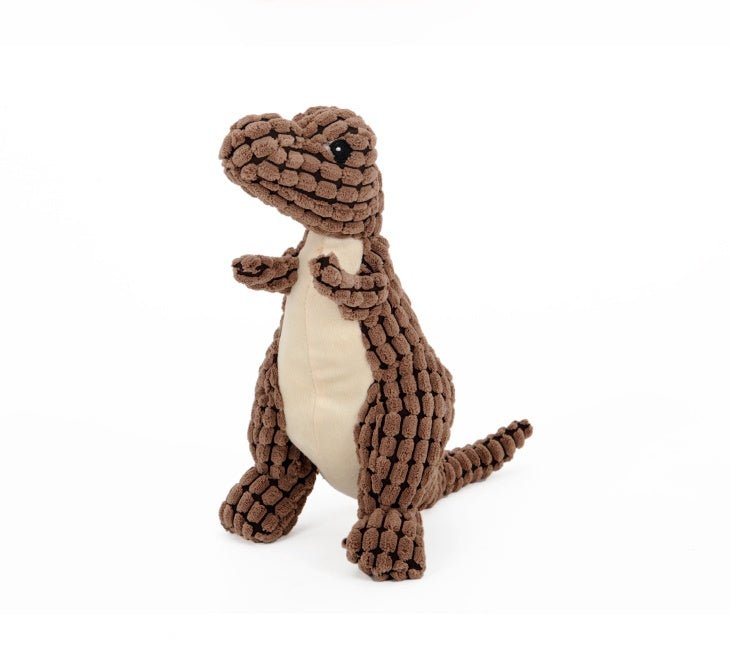 Dinosaur Pet Toys Giant Dogs Pets Interactive Dog Toys For Large Dogs Chew Toys Chihuahua Plush Stuffing Squeakers - RICALOUX