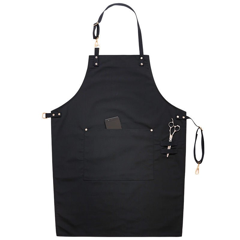 Home Kitchen Cooking Baking Drawing Men's And Women's Canvas Apron - RICALOUX