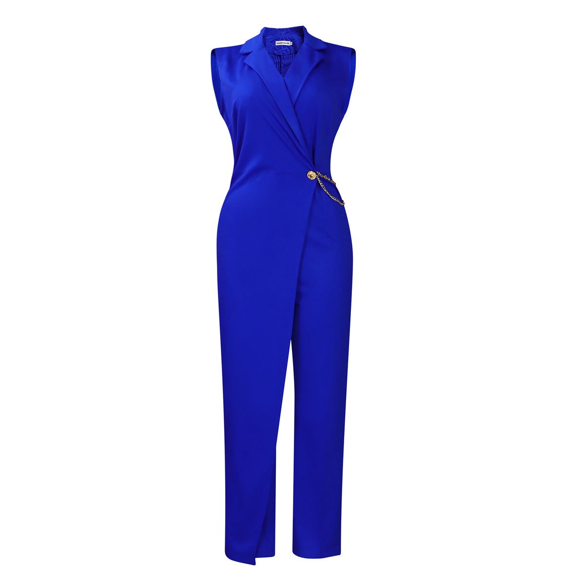 Sleeveless Blazer-collar Jumpsuit Chic And Stylish – Premium 0 | RICALOUX