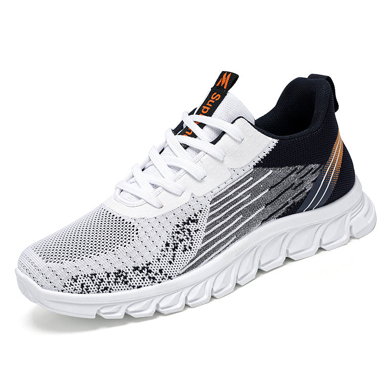 Men Sneakers Fashion Wavy Bottom Shoes Sport Running Walking Shoes by Ricaloux