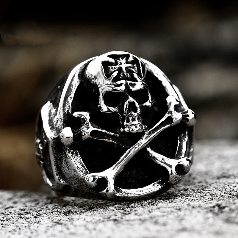 Punk Skull Ring Hand Jewelry – Premium 0 | RICALOUX