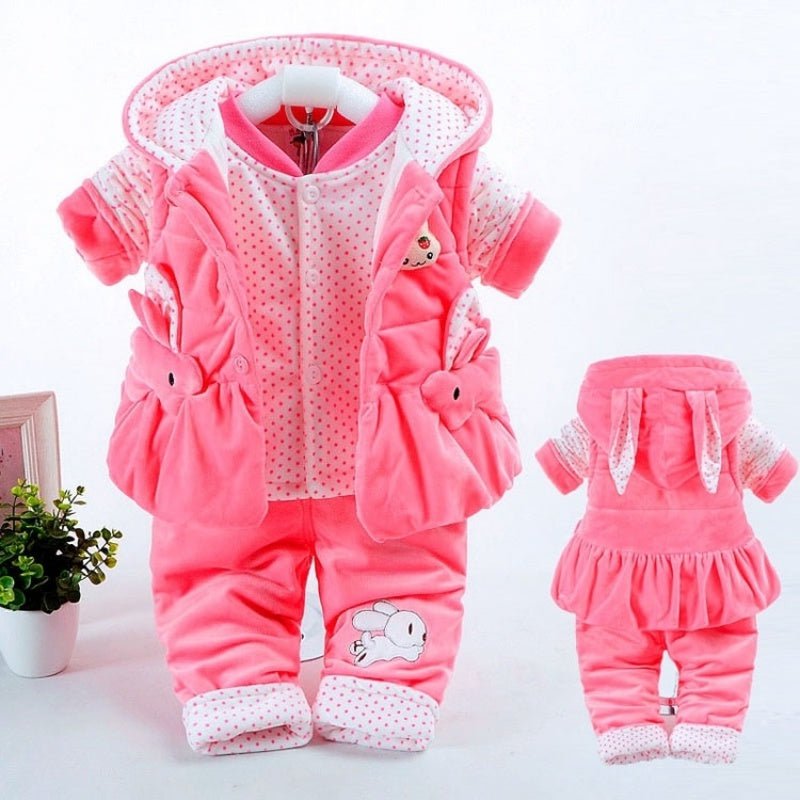Baby Autumn Clothing Girls Autumn And Winter Clothing Suits - RICALOUX