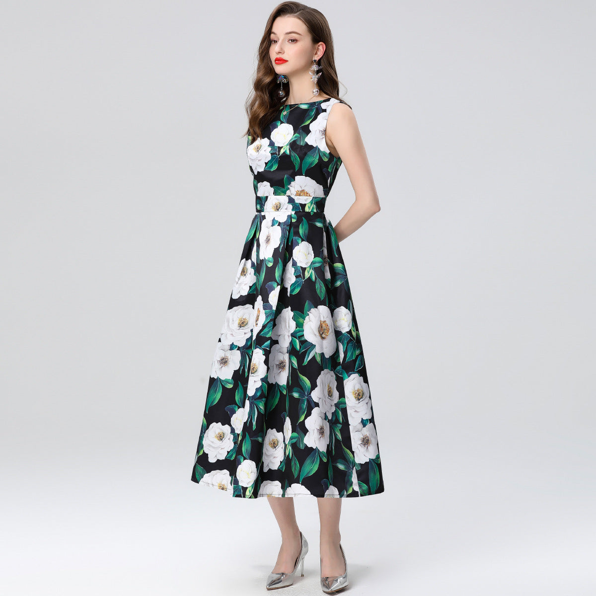 Women's 3d Cutting Waist A-line Skirt – Premium 0 | RICALOUX