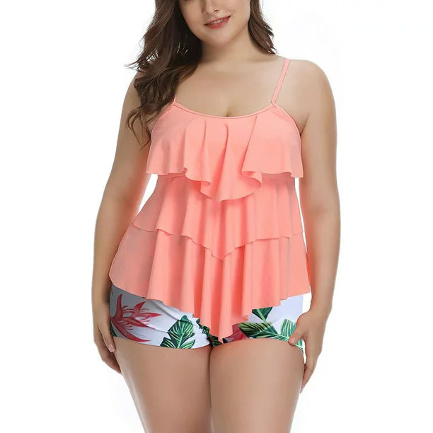 Plus-size Boxer Briefs Printed Swimsuit – Premium 0 | RICALOUX