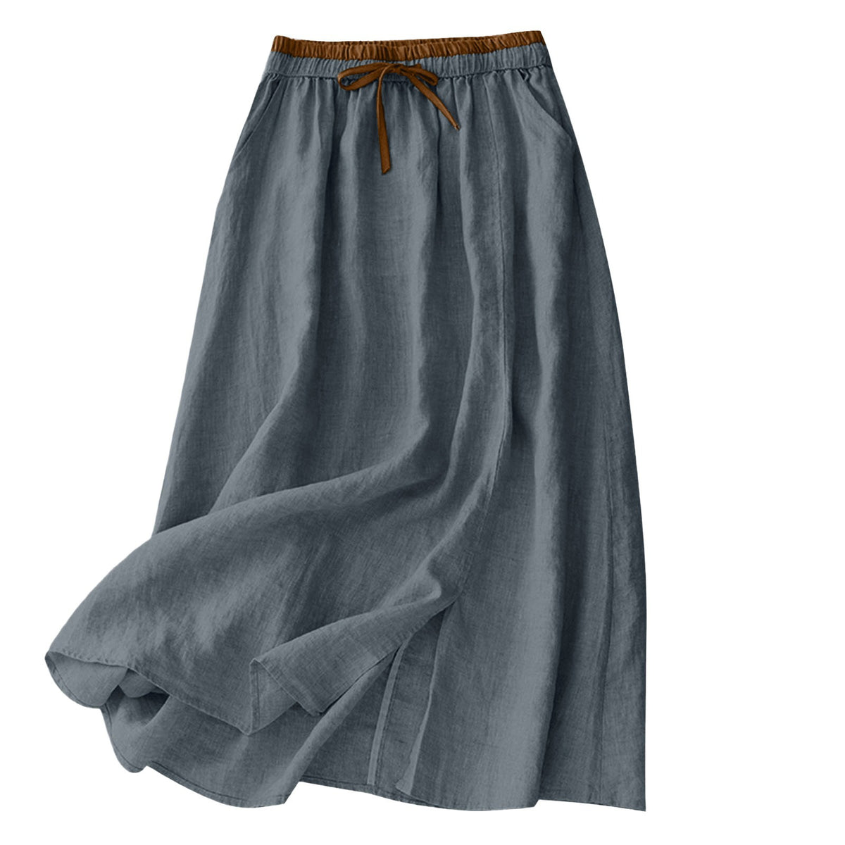Women's Color-block Skirt With Elastic Waist – Premium 0 | RICALOUX