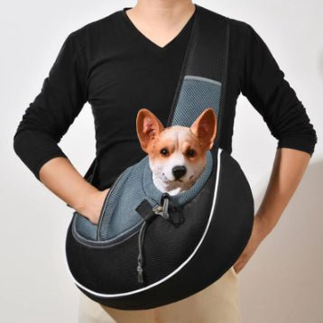Carrying Pets Bag Women Outdoor Portable Crossbody Bag For Dogs Cats Pet Products - RICALOUX