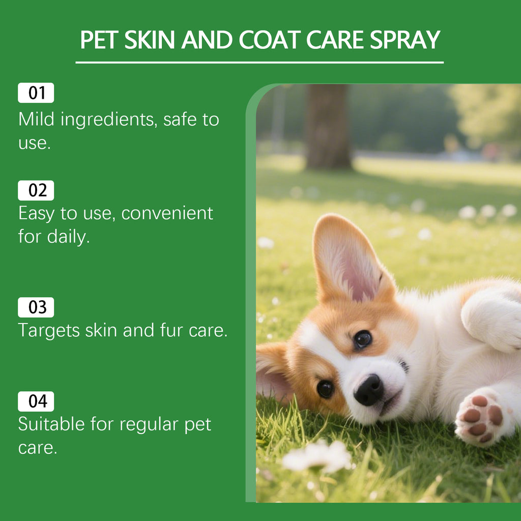 Pet Skin And Coat Care Spray by Ricaloux