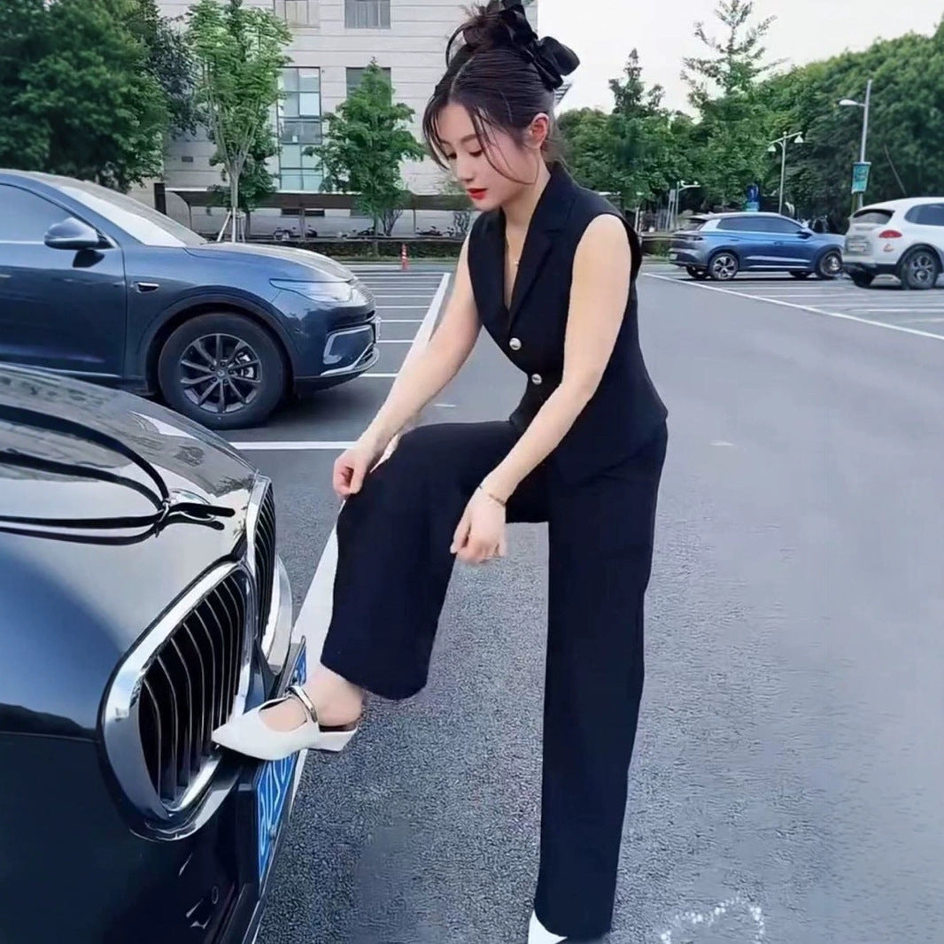 Simple And Stylish Womens Commuting Outfit Set by Ricaloux