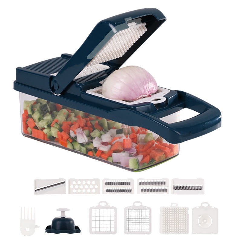 Multifunctional Vegetable Cutter Home Kitchen Slicing And Dicing Fruit Artifact - RICALOUX