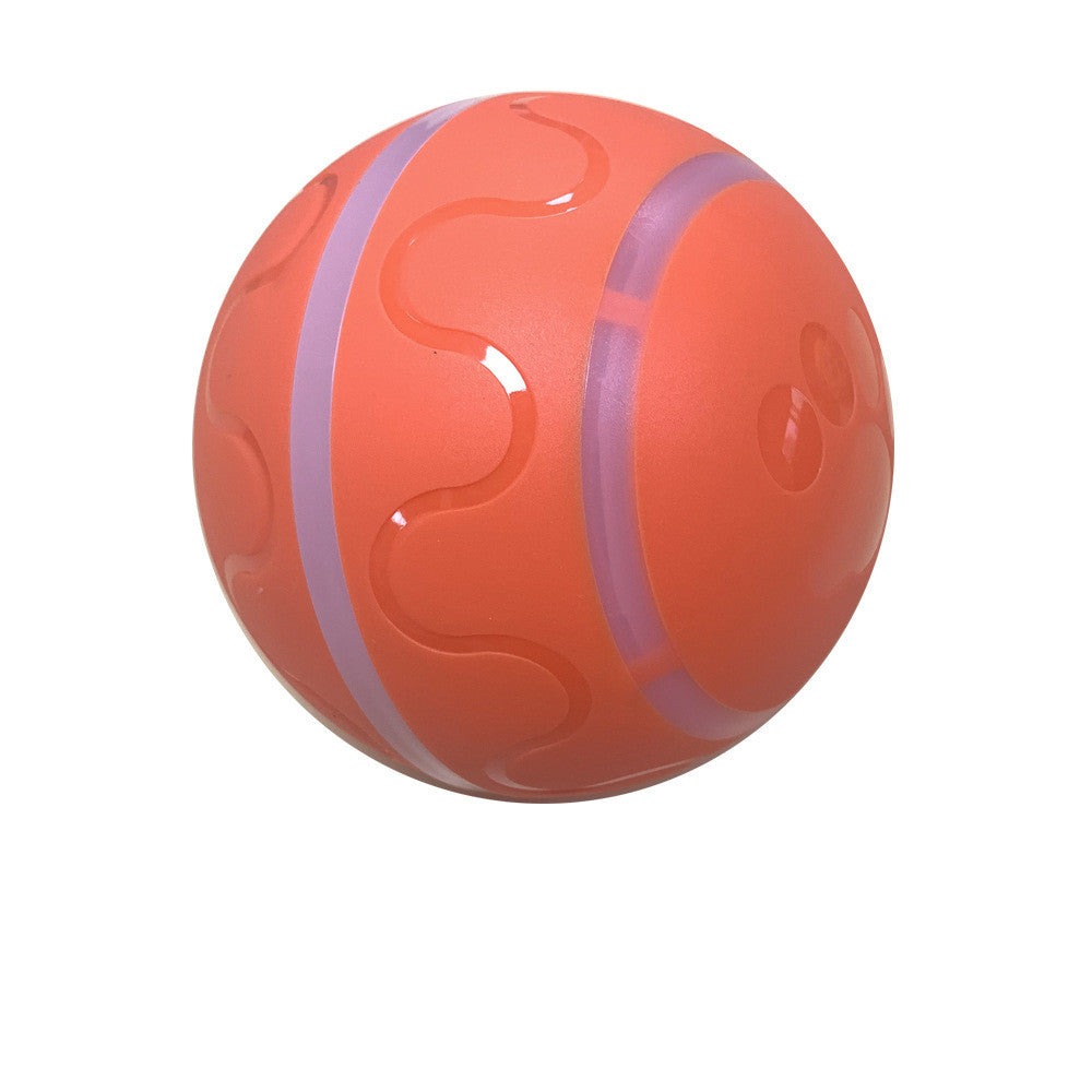 Pet New Cat Wicked Ball Toy Intelligent Ball USB Cat Toys Self Rotating Ball Automatic Rotation Ball by Ricaloux