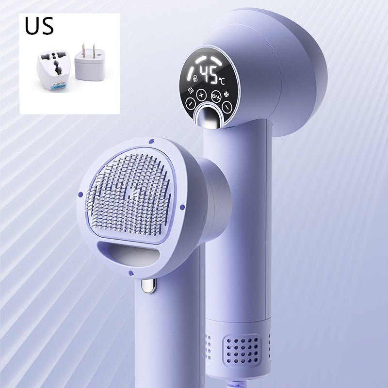 Smart Pet Hair Dryer Dog Golden Retriever Cat Grooming Hairdressing Blow & Comb Silent No Harm Pet Cleaning Supplies Pet Products - RICALOUX