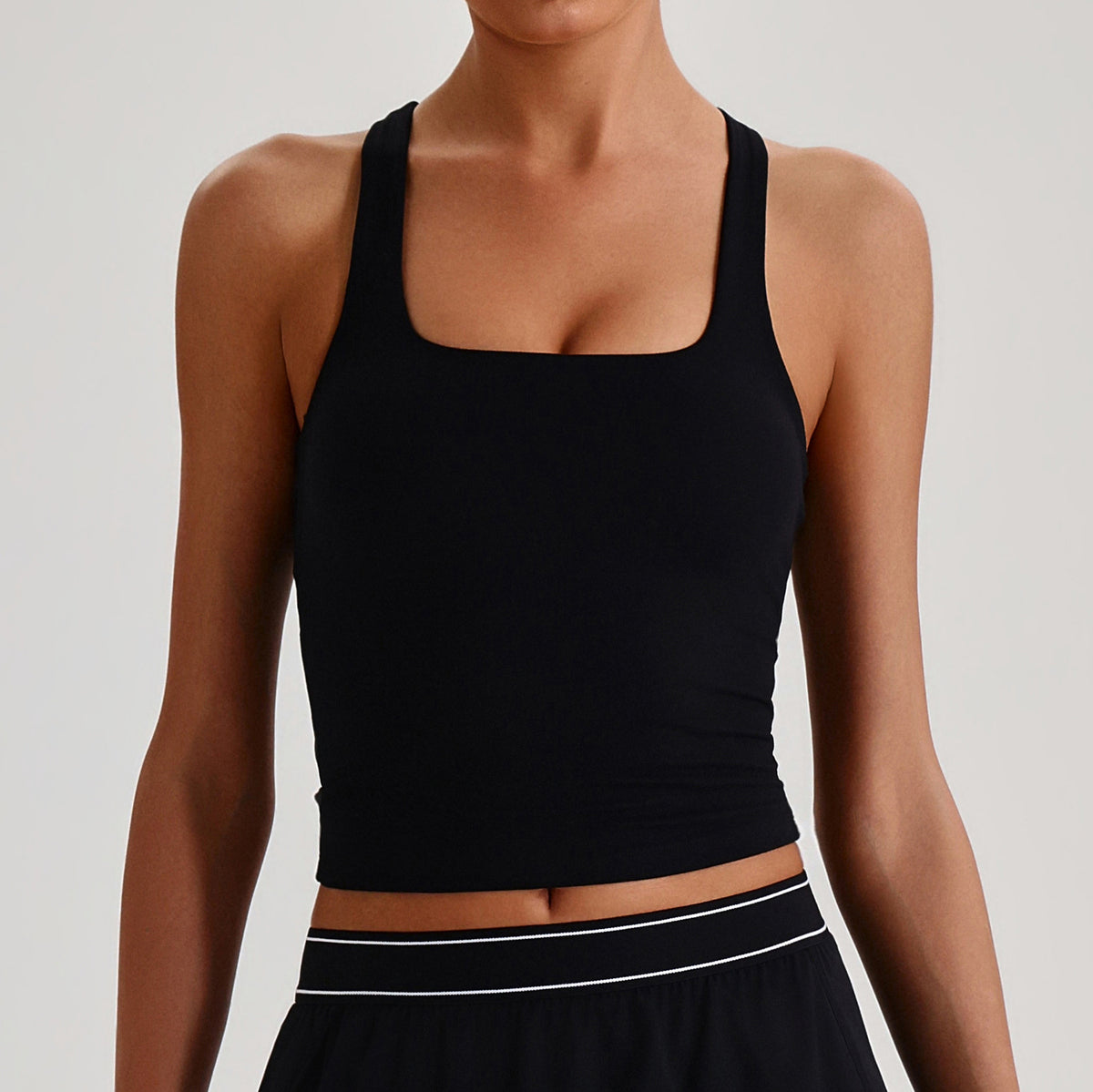 Womens Workout Top For Layering Running Sports Bra – Premium 0 | RICALOUX