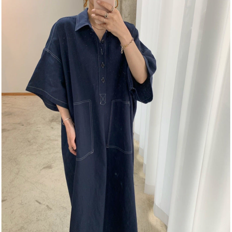 New Autumn Korean Style Loosefitting Womens Dress – Premium 0 | RICALOUX