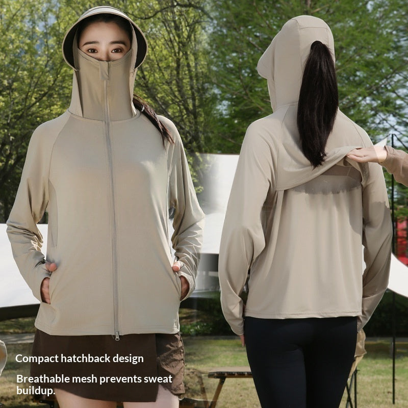 Womens Outdoor Cycling Sun-Protective Jacket by Ricaloux