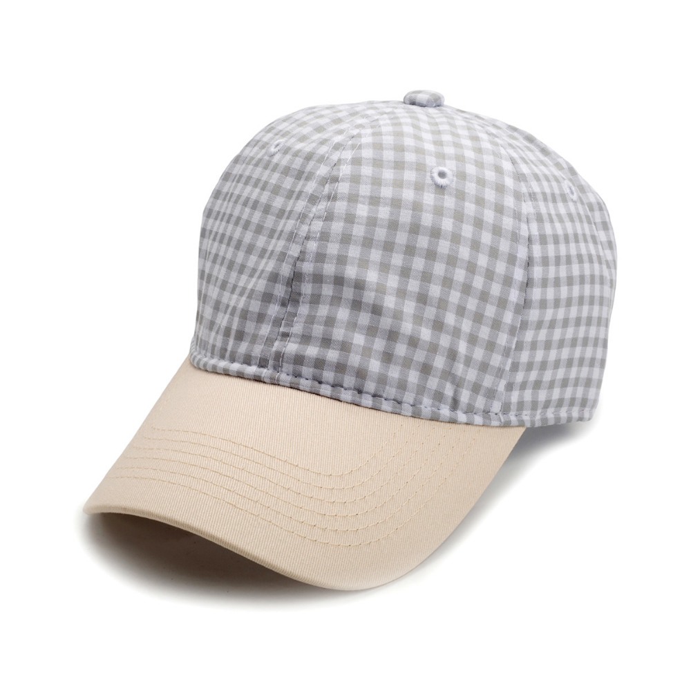Men's And Women's Multi-color Small-checkered Baseball Cap. Fashionable And Fresh Style. Perfect For Summer Walks, Outings With Friends, And Versatile Sun Protection. – Premium 4 | RICALOUX