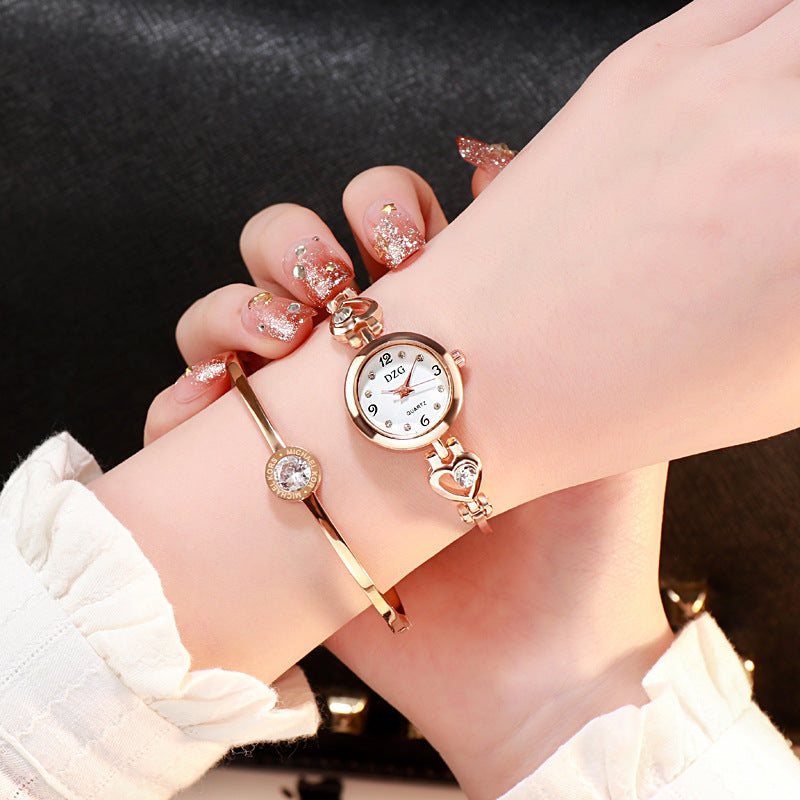 Simple Rhinestone Jewelry For Women Casual Watch by Ricaloux