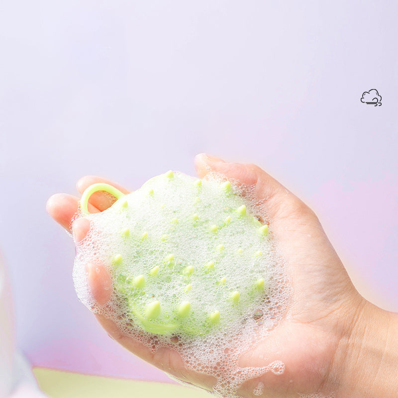 Pet Hair Care Device Silicone Hairdressing Tool Dry And Wet Dual Use Hair Wash Comb Fatigue Relief Massage Brush by Ricaloux