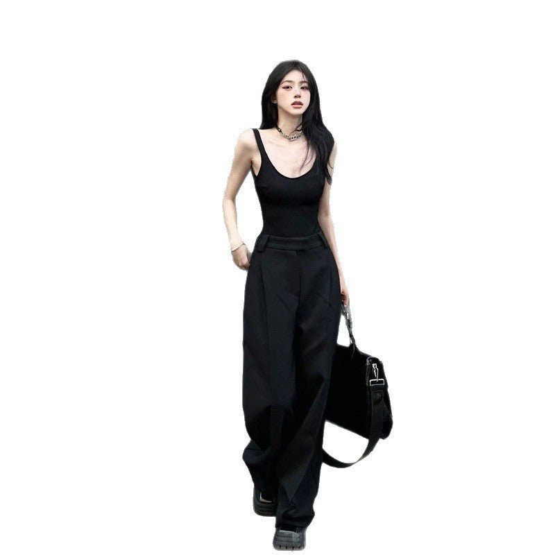 Womens Americanstyle Designer Halterneck Camisole With A Backless Design by Ricaloux