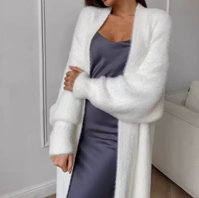 Fluffy Oversized Knitted Cardigan – Premium 0 | RICALOUX