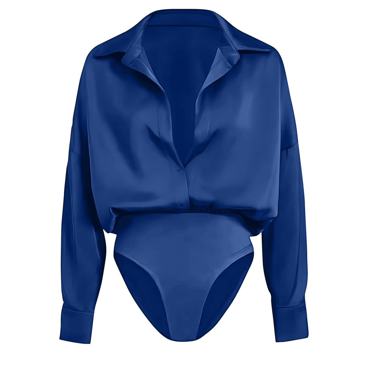 Womens Casual Long-sleeve Cardigan-button-up Shirt Top by Ricaloux