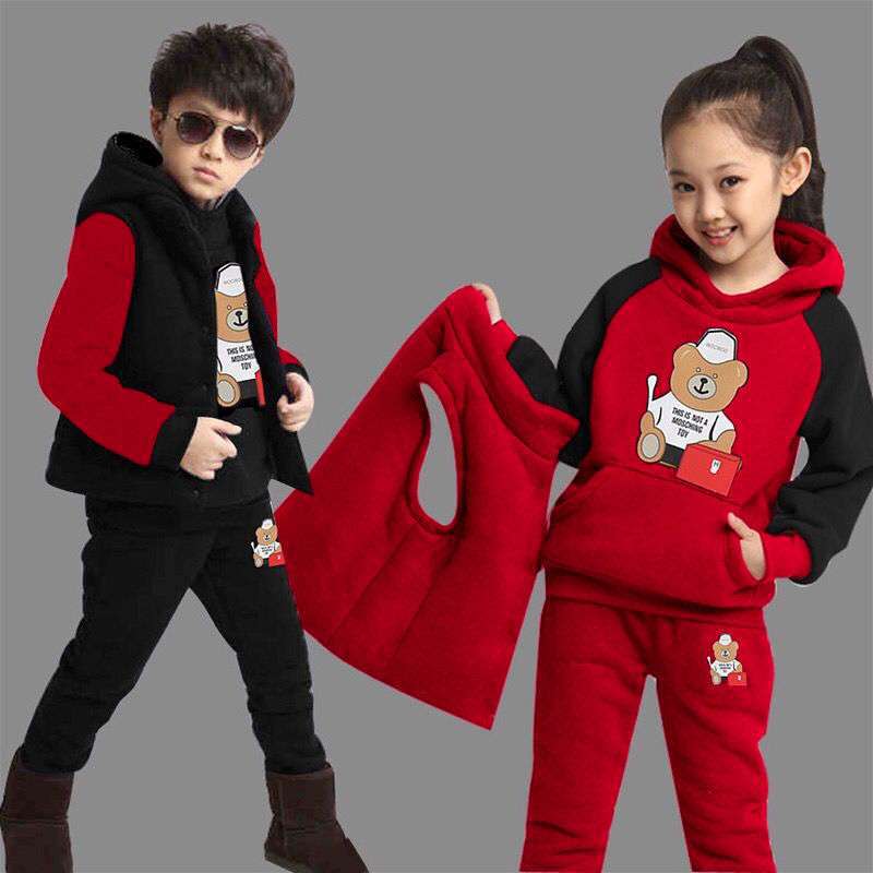 Boys Clothes Sport Suit Casual Boys Clothing 3ps Sets - RICALOUX