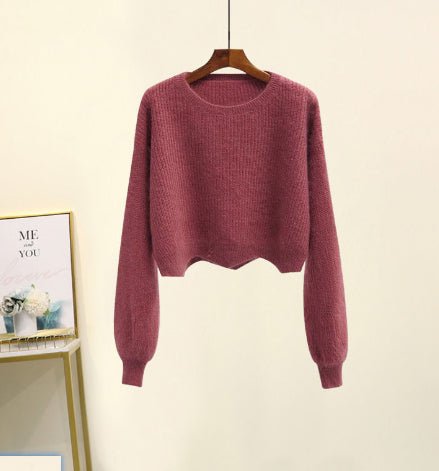 Shirt Knitted Two-piece Vest Set Fan High Quality Casual Fashion - RICALOUX