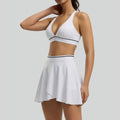 Sexy Tight-Fitting Yoga Bra Top And Skirt Set – Premium 0 | RICALOUX