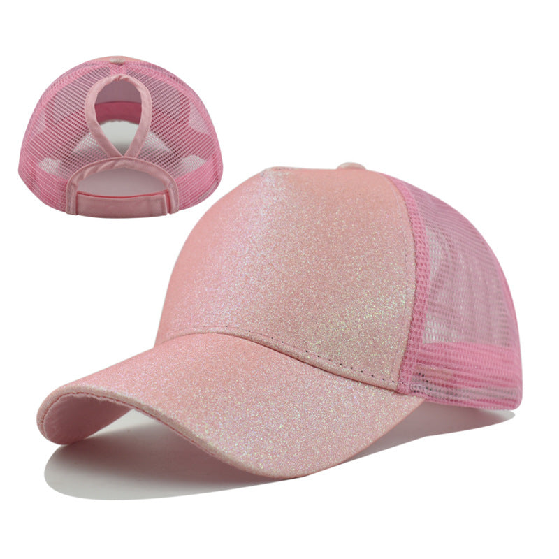 Women's Netting Breathable, Allowing Hair To Be Exposed. Fashionable And Simple Style Baseball Cap. Suitable For Sisters To Go Out And Do Outdoor Activities. by Ricaloux