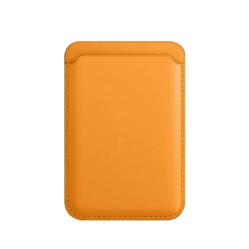 For Magsafe Magnetic Luxury Leather Card Holder Wallet Case For 14 Pro Max 13 12 Phone Bag Adsorption Accessories Cover – Premium 0 | RICALOUX