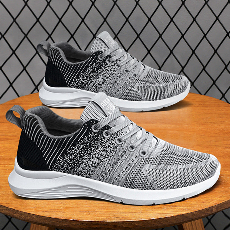 Men's Shoes Korean Casual Breathable Shoes Running Shoes Trendy Sneakers Men – Premium 0 | RICALOUX