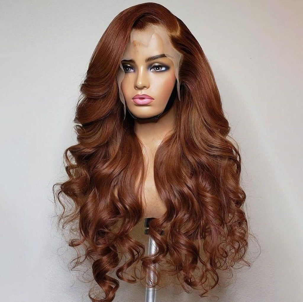 Real Human Straight Hair Wig Head Cover by Ricaloux