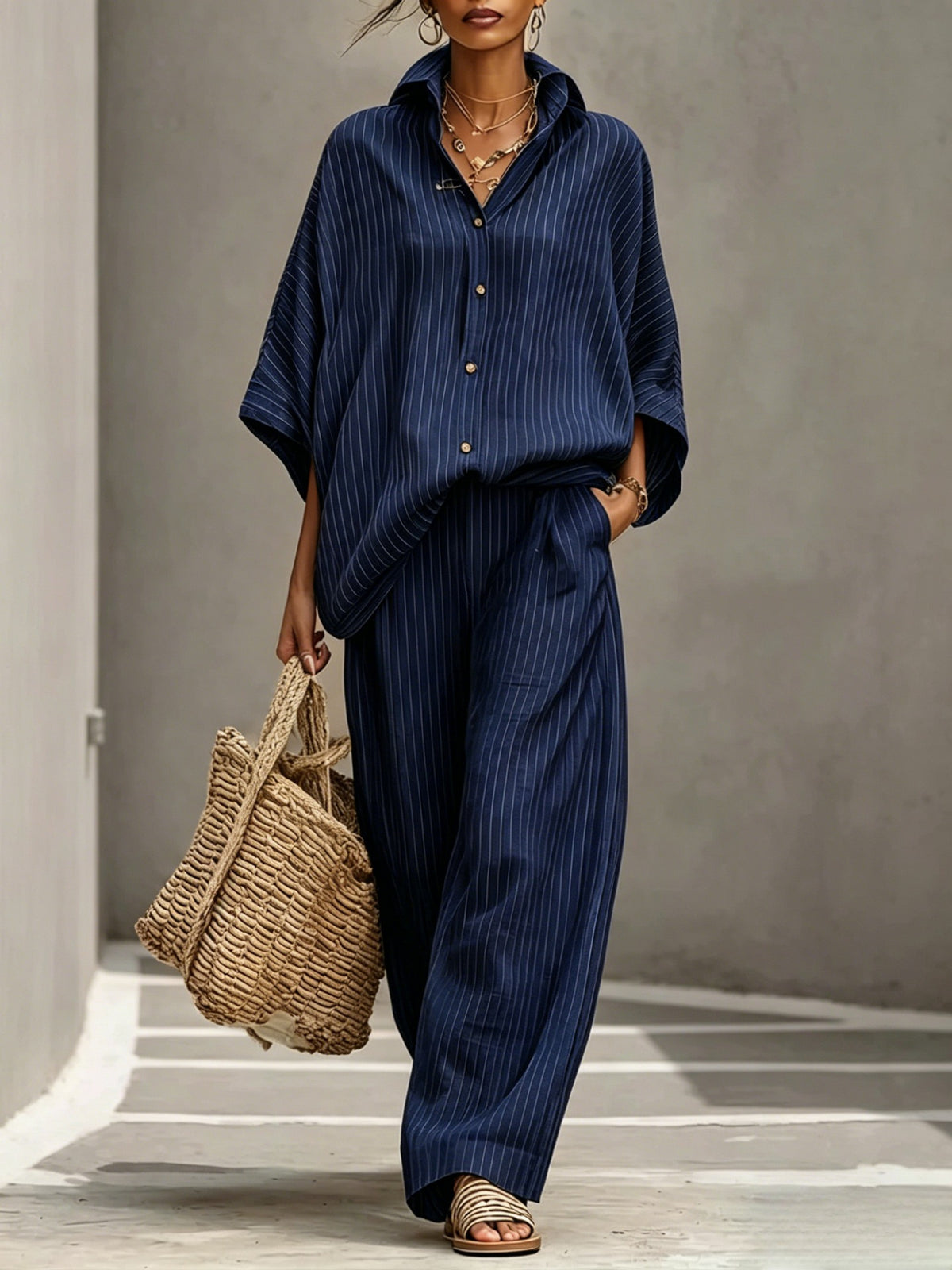 Womens Cardigan Set Casual And Elegant Womens Outfit by Ricaloux