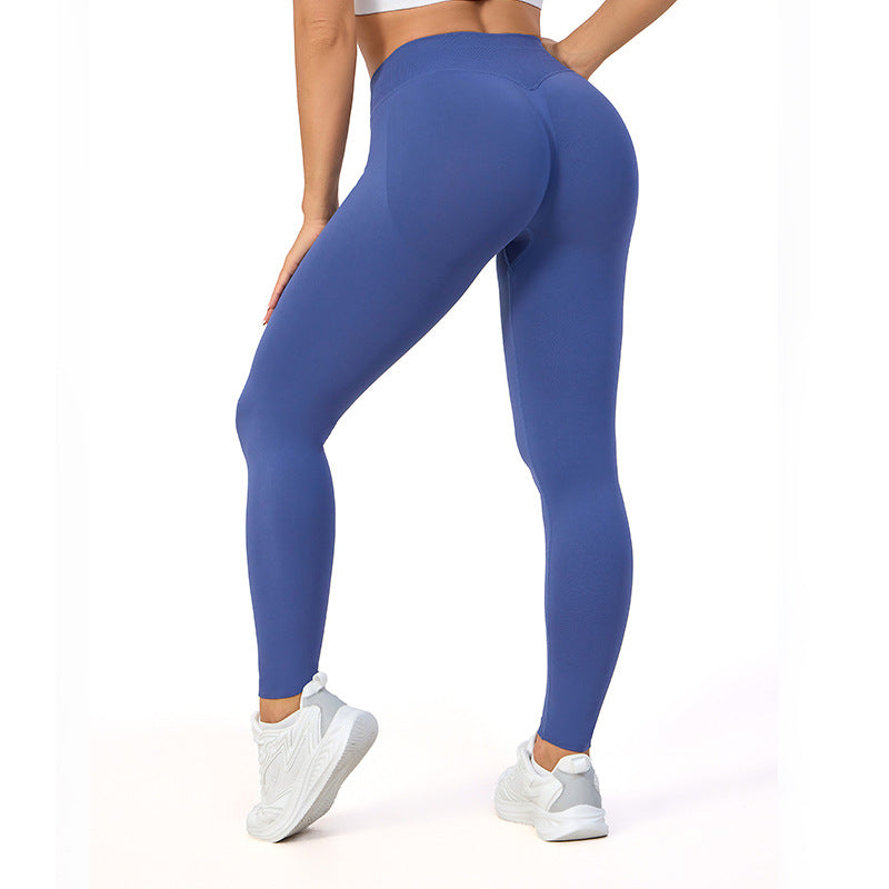 Womens High-Waisted Yoga Pants European And American Style – Premium 0 | RICALOUX