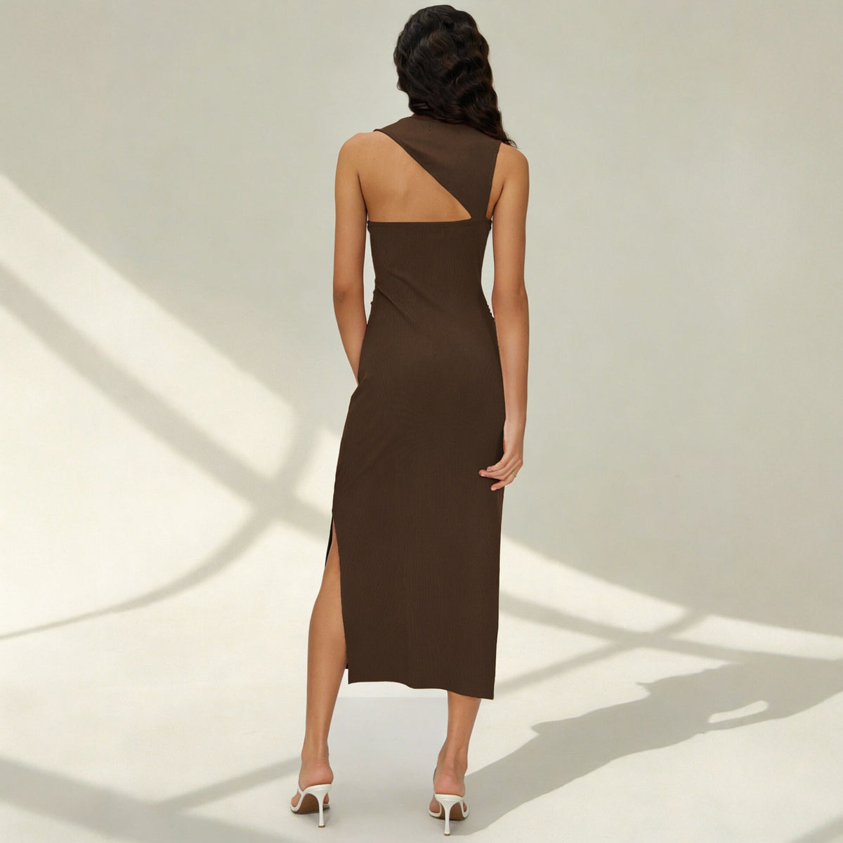 New Summer Dress Waist-cinching And Slimming With A Slit – Premium 0 | RICALOUX