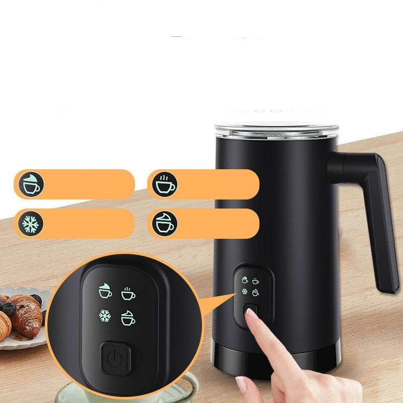 Home Automatic Stainless Steel Electric Hot And Cold Milk Whipping Machine Kitchen Gadgets - RICALOUX