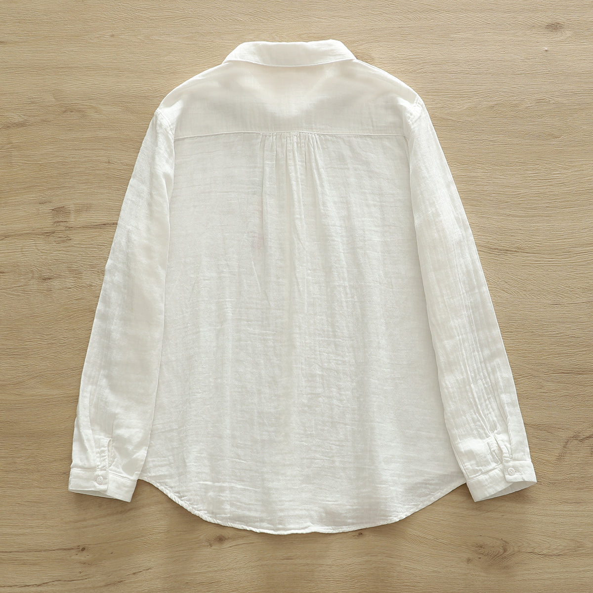 Fresh And Delicate Double-layer Cotton Shirt – Premium 0 | RICALOUX