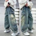 Children's Wear Boys Spring Clothing Pants Straight - RICALOUX