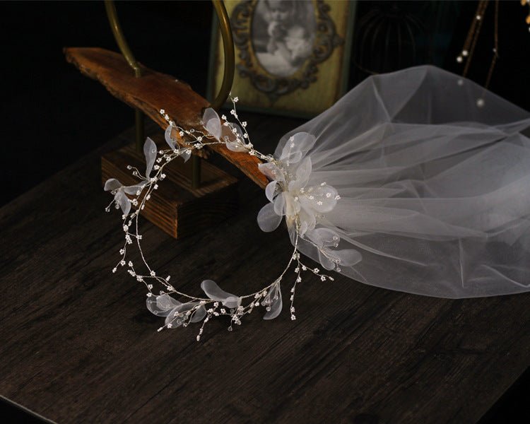 Bridal wreath veil wedding dress accessories - RICALOUX