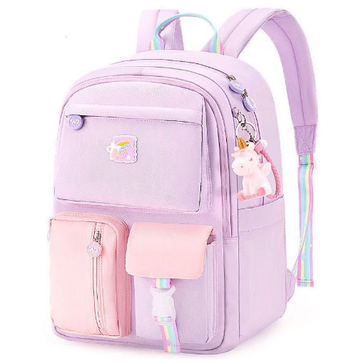 Girls Lightweight Children Spine Protection Shoulder Bag - RICALOUX