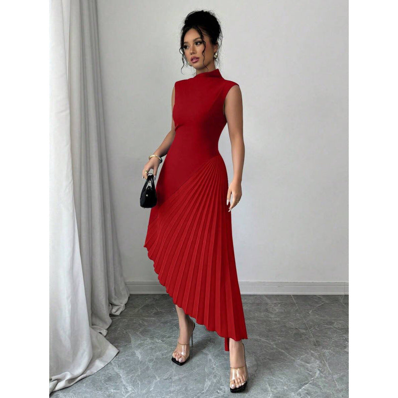 Asymmetric Sleeveless Casual Holiday Dress For Women – Premium 0 | RICALOUX