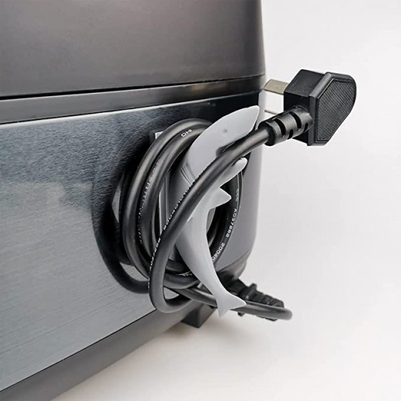 Kitchen Supplies Cord Wrapper Shark Wire Storage And Fixing Concealer Home Cable Storage - RICALOUX