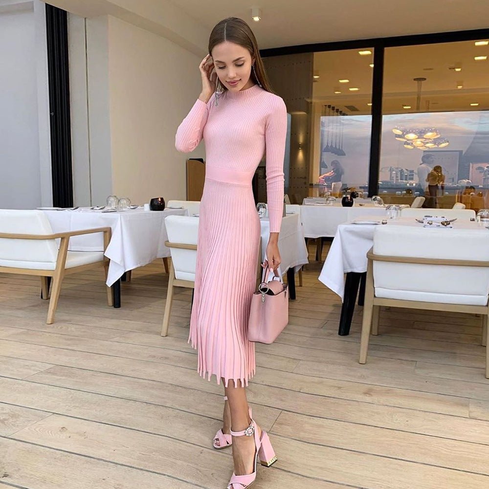 Knitted swing dress - RICALOUX