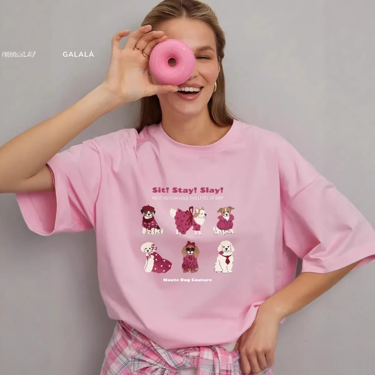 Summer New Arrival Cartoon-style Age-reducing Comfortable Printed Top – Premium 0 | RICALOUX