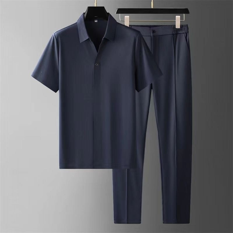 Mens Business-Casual Sports Two-Piece Set – Premium 0 | RICALOUX