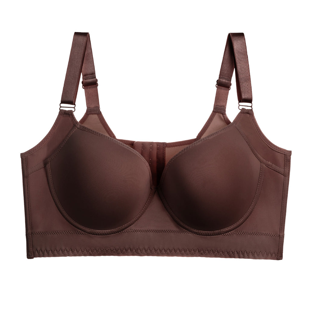 Plus-size Seamless Underwire Bra For Uplift And Shaping by Ricaloux