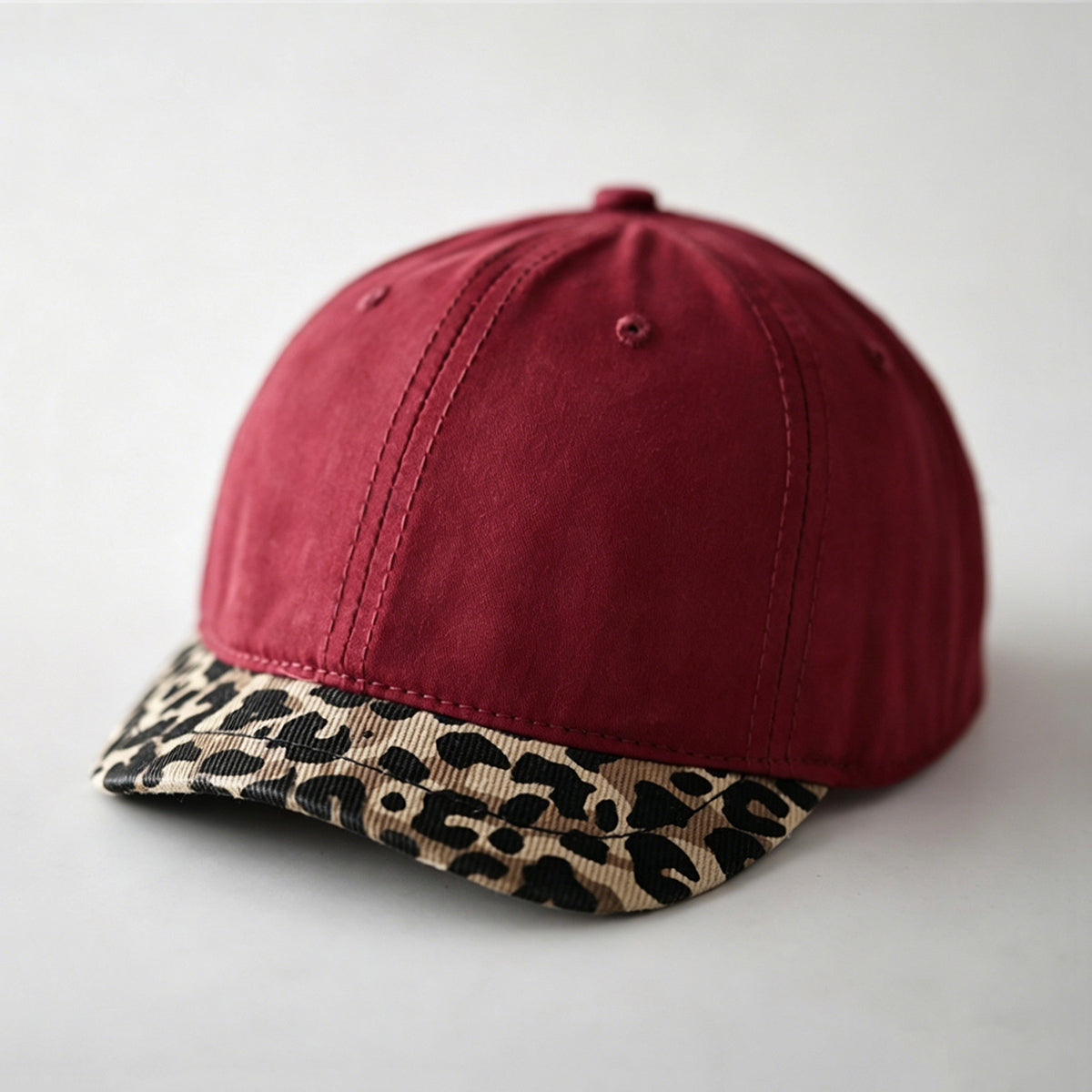 Men's And Women's Universal Leopard Print Brimmed Hat. Cool And Chic Street Style. Short Brim Baseball Cap That Makes Your Face Look Smaller. Suitable For Camping, Shopping And Traveling. – Premium 4 | RICALOUX