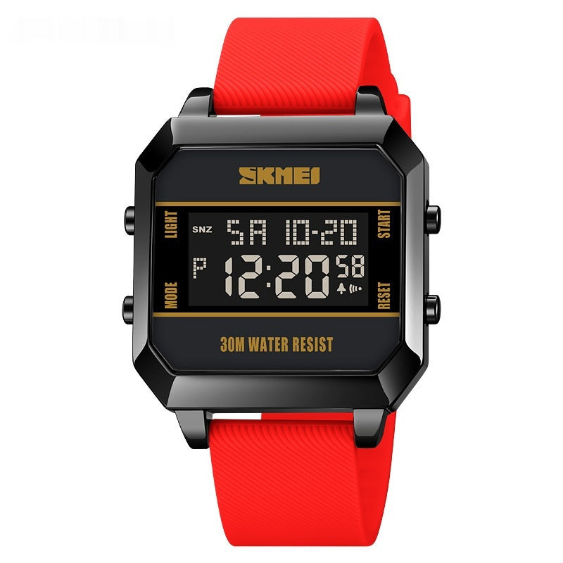Multifunctional Student Sports Watch Waterproof Chronograph Stopwatch Men – Premium 0 | RICALOUX