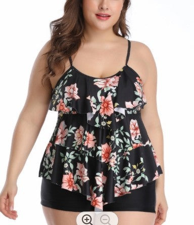 Plus-size Boxer Briefs Printed Swimsuit – Premium 0 | RICALOUX